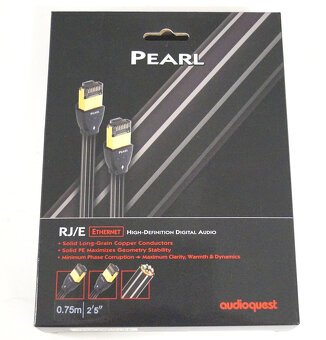 AudioQuest Síťový kabel - Typ Ethernet RJ/E, 0,75m - 2