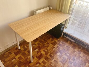 Ikea ANFALLARE - Hilver Stůl, bambus, 140x65 cm - 2