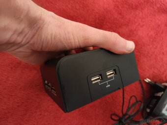 Dokovací stanice dvojitá pro disk 2.5-3.5 SATA - USB2.0 - eS - 2