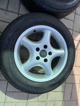 4x alu disky 5x108 R15, letní pneu - 2
