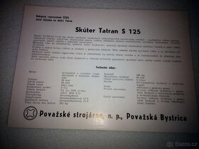 tatran s 125-orig. prospekt Jozef Golonka - 2