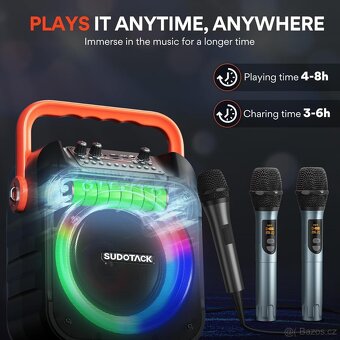 SUDOTACK SP-70E KARAOKE SET . ROZBALENO - 2