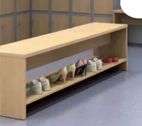 botník ergonomický černý - 2
