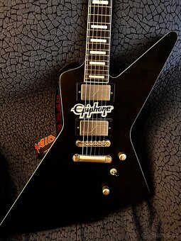 Prodám kytaru Epiphone Extura Prophecy Jet Black Metallic - 2