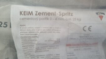 Keim cementovy postrik spric - 2