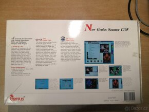 Historický Skener New Genius scanner C105 pouze vybalen - 2