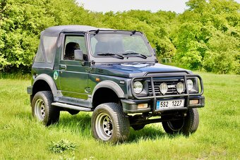 Suzuki Samurai 1.3i 4x4 | CZ doklady | STK 05/2027 | Garáž. - 2