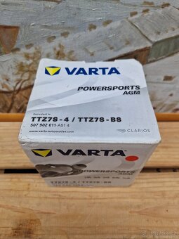 Startovací moto baterie VARTA 12V 5Ah 120A - 2