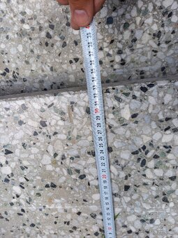 Betonove schodnice teraso teraco terrazzo, jako zula - 2