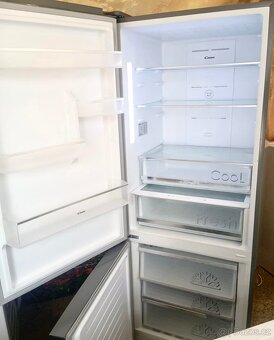 Prodám lednici Candy, NO FROST, šedočerná, šířka 70Cm - 2