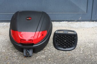 TOP case, kufr na motorku MAXX, na helmu, objem cca 35 l - 2