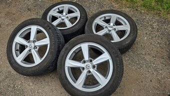 Alu kola Volvo 5x108 16" + Michelin pneu – 80 % - 2