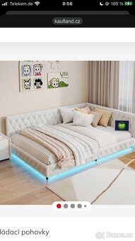 Postel 140x200 + matrace - 2