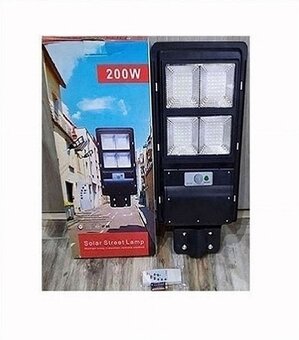 Solární světlo pouliční LED lampa 200W - 2
