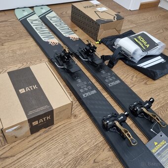 Nový skialp set K2 Wayback 88 W + viazko + pasy Kohla - 2