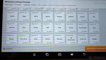 Diagnostika na motocykly k diagnostice Launch x431 - 2