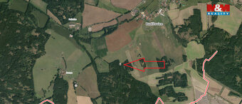 Prodej lesa, 5564 m², Skály - 2