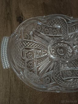 Stará skleněná mísa - 2