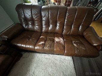Kožená sedací souprava - 2