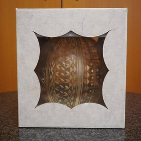 Retro vánoční koule průměr cca 14 cm - 2