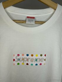 Supreme x Damien Hirst box logo tricko - 2