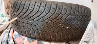 Plechove disky vw r16 obute m+s - 2