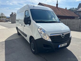 OPEL MOVANO 2,3Cdti 107kW L2H2 1.majitel,DPH,Webasto,tažné - 2