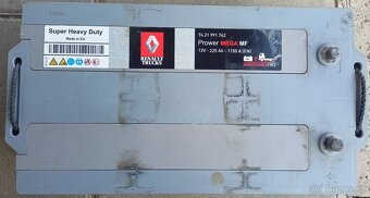 Autobaterie 12V 225Ah SHD - 2