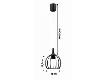 Závěsná industriální lampa - 2