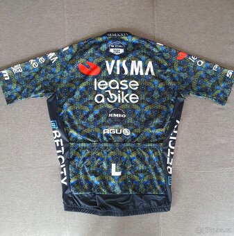 Nový cyklodres Visma lease a bike, vel. L - 2