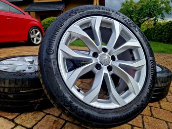 Letní sada originál AUDI 5x112 8x18 ET39 s pneu - 2