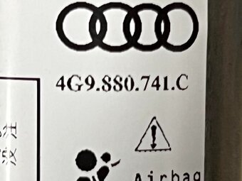 Levý stropní airbag 4G9880741C Audi A6 C7 4G FL S-line 2018 - 2