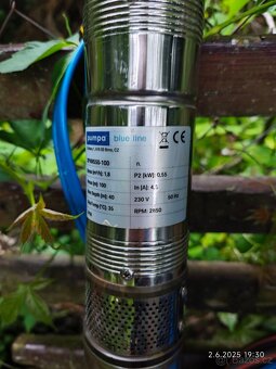 PUMPA blue line 3PVM550-100 230V ponorné vřetenové 3“ čerpad - 2