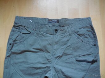 pánské C&A šedé kraťasy plátno 56/XL/38 p.100cm - 2