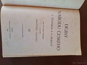 Dějiny národu českého, Palacký 1908 - 2