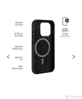 Prodám kožený kryt - iPhone 13 / Pro - 2