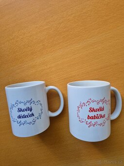 2 originální hrnečky pro babičku a dědečka - 2