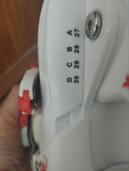 Dívčí rostoucí lední brusle 27 - 30 - 2