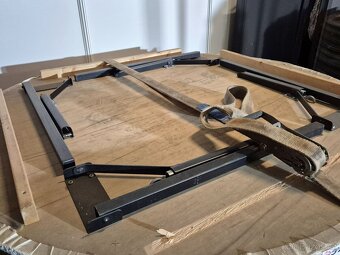 70ks skladaci banketove rautove kulate stoly 120cm a 150cm - 2