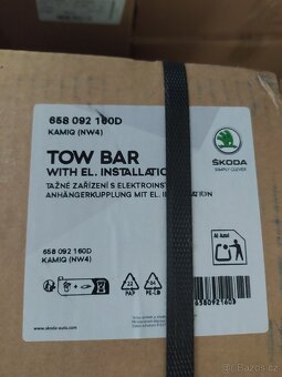 Prodám kompletní sadu tažného zařízení na Škoda Kamiq vč.Řj - 2