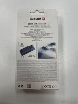 Powerbanka Swissten 20.000mAh - 2
