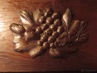 Podlahové hodiny s motivem vinné révy - 2