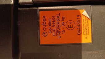 Autosedačka Cybex - 2