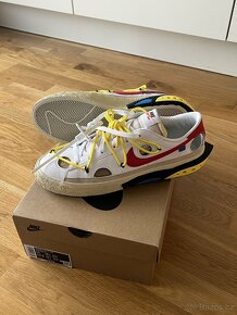 Nike Blazer Low Off-White University Red - 2