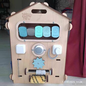 Activity board skládací domeček - 2