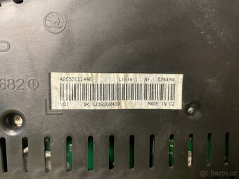 Škoda Fabia Roomster 2 maxidot budíky - 2