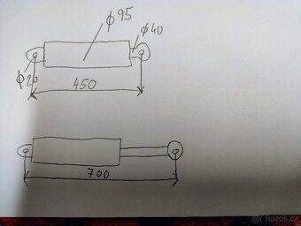 Hydraulické válce. - 2