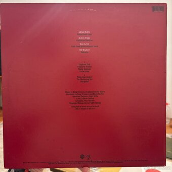 King Crimson - Disciplíne. LP - 2