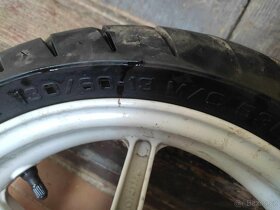 ráfky s pneu na skútr - 2