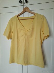 Žluté tričko ONLY (vel. XL) - 2
